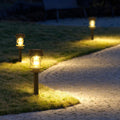 Vintage Waterproof Solar-Powered LED Lanterns for Outdoor Use