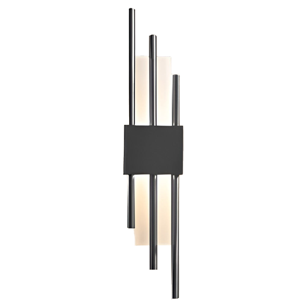 Modern Black LED Up and Down Wall Sconce Lighting for Living Room