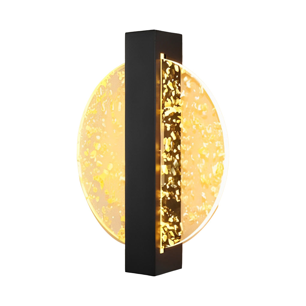 Nordic LED Wall Lamp, Round Square Semicircle Design for Bedroom Decor