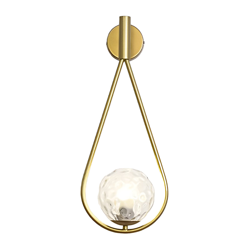 Modern Water Drop LED Wall Sconce in Nordic Style for Home Decor