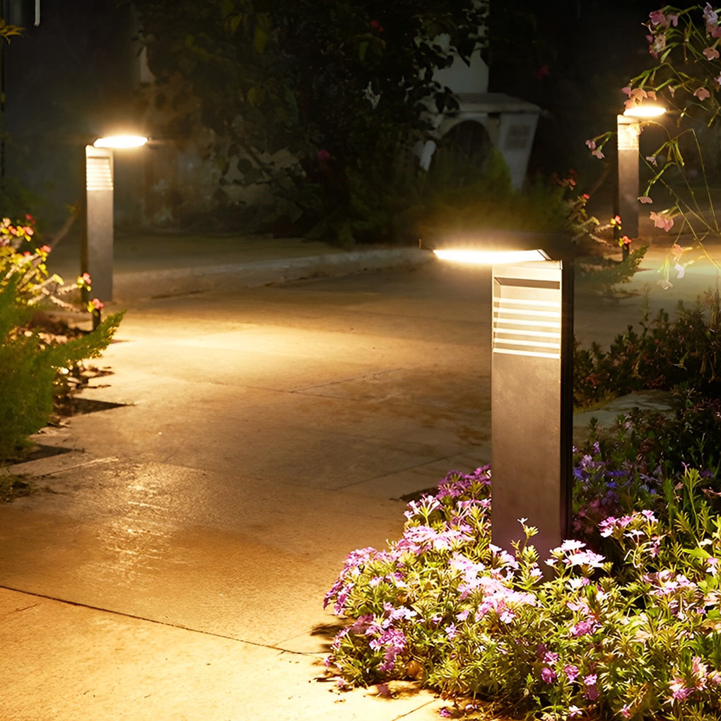 Sustainable Solar-Powered LED Garden Pathway Light with Auto On/Off