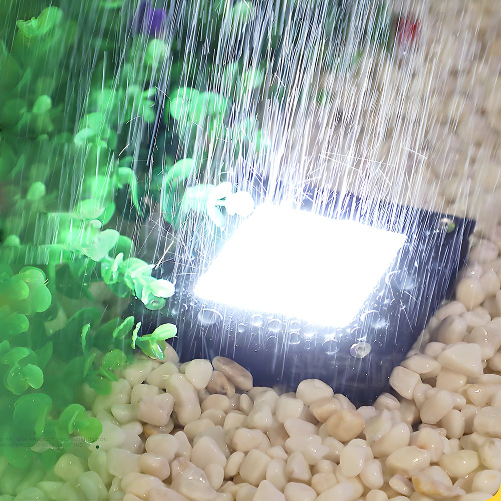 Modern Square 5-Light LED In-Ground Well Lights for Pathway Decking