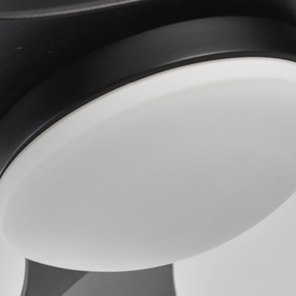 52-Inch Modern LED Ceiling Fan Light with Remote & Three-Color Dimming