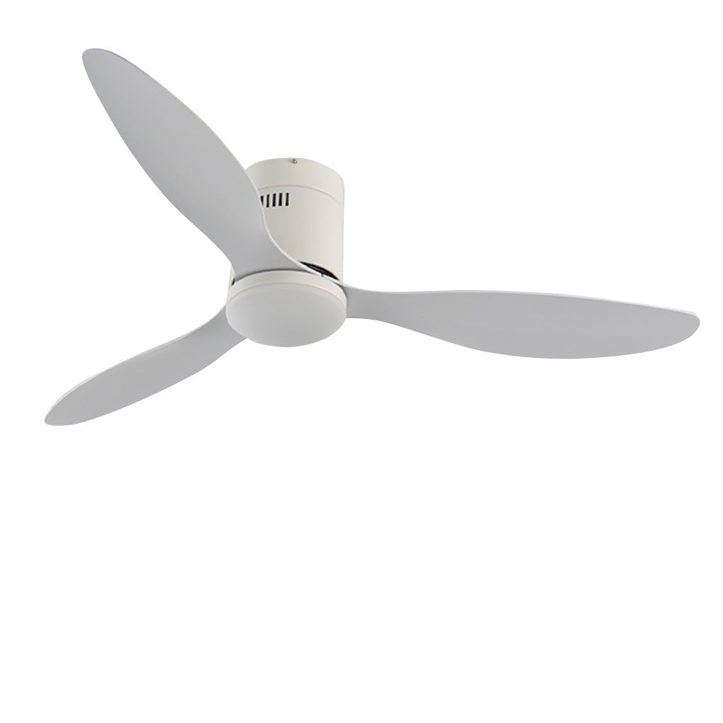 52'' Modern LED Ceiling Fan with Remote - 3 Color Dimming for Living Room