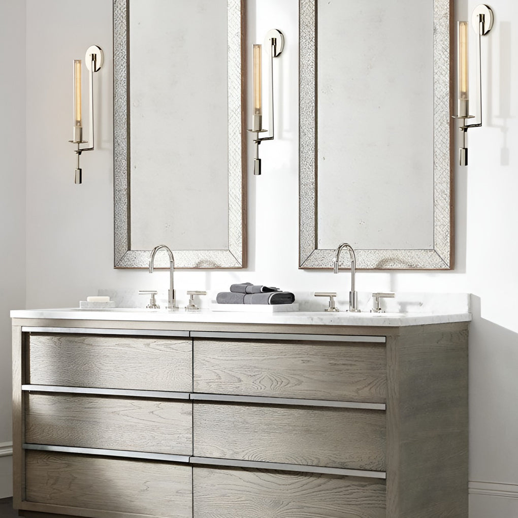 Elegant Crystal E14 Wall Lamp Fixture - Postmodern Plug-in Lighting
