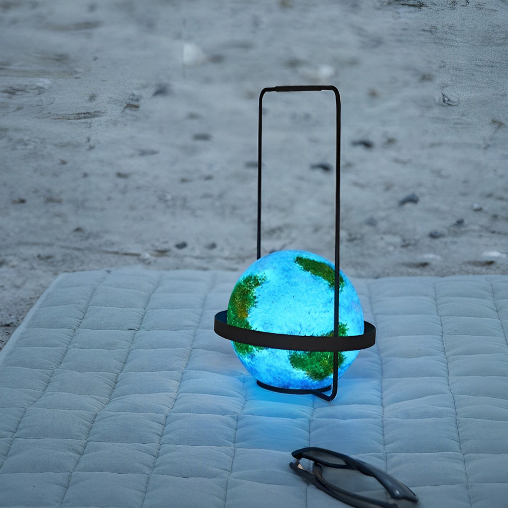 Colorful Portable Waterproof USB Rechargeable LED Ball Table Lamp for Indoor/Outdoor Use
