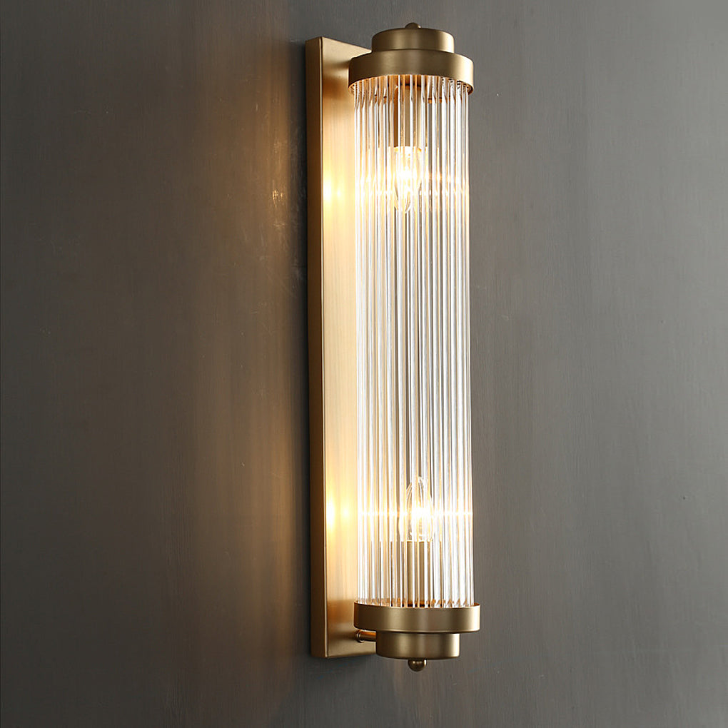 Nordic Style Warm Light Crystal Wall Sconce Lamp for Bedroom Decor