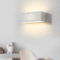 Sleek Rectangular LED Wall Lamp Fixture for Modern Living Room Decor