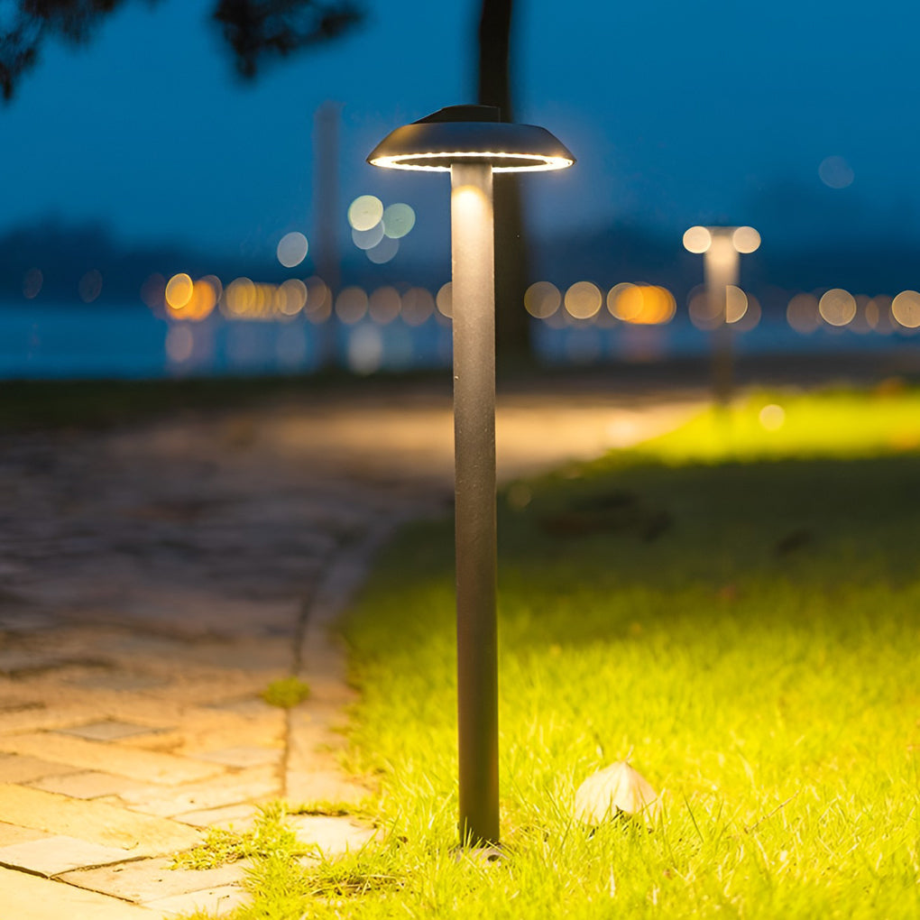 Waterproof Modern Mushroom LED Path Light for Outdoor Landscape Use