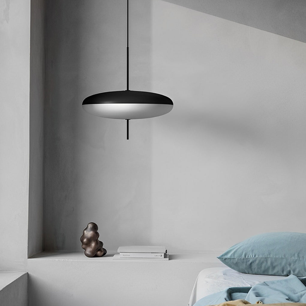 Nordic Round Acrylic E27 5W Pendant Chandelier Light for Modern Spaces