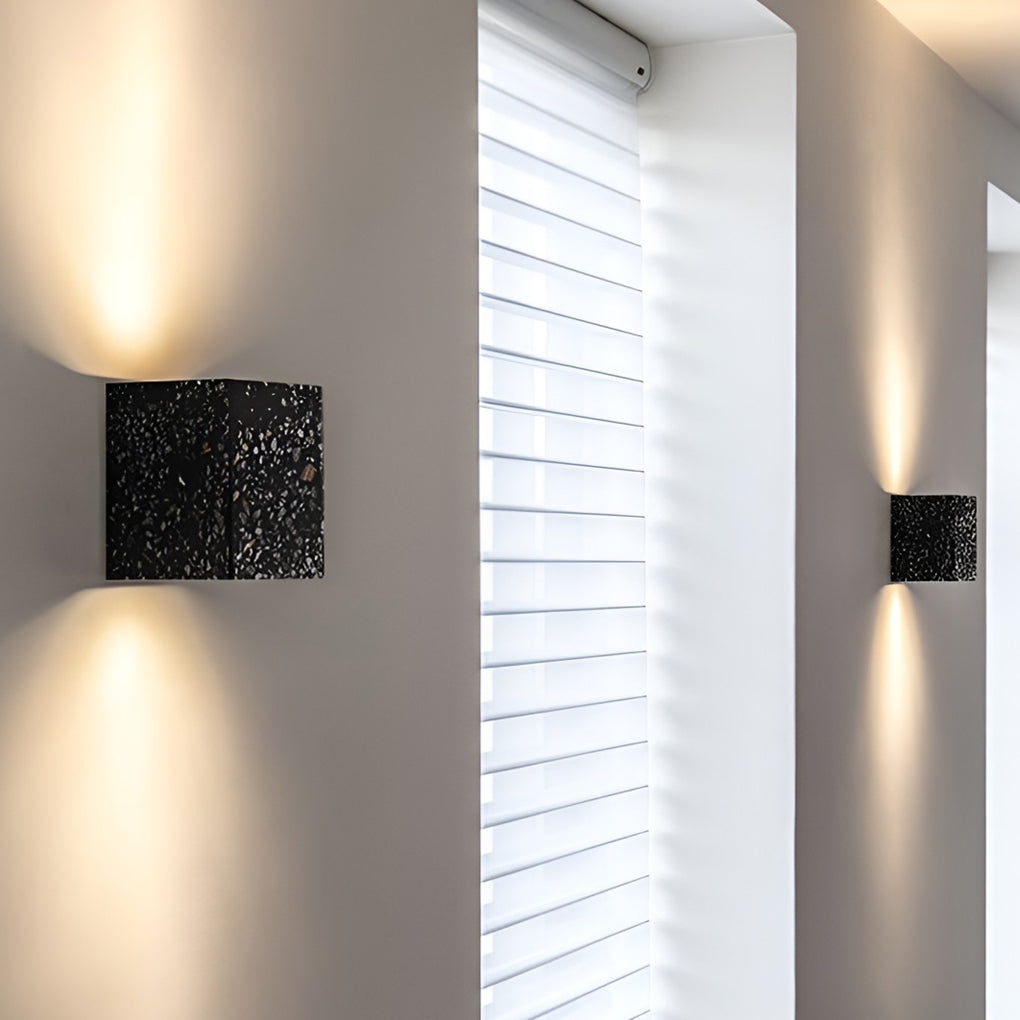 Nordic Square Up/Down Wall Sconce Light Fixture for Modern Home Decor