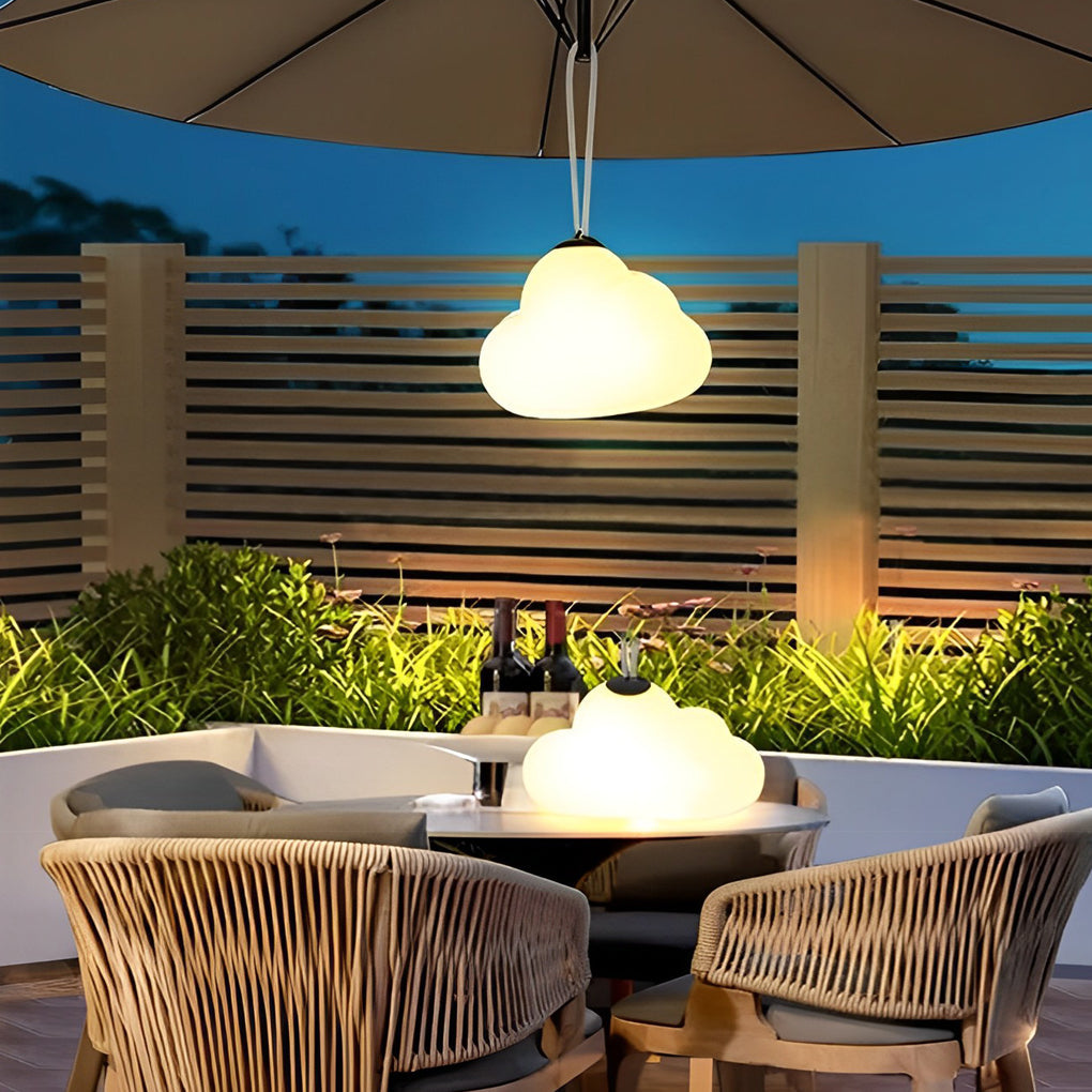 Colorful Waterproof Rechargeable USB Hanging Outdoor Lantern Lights