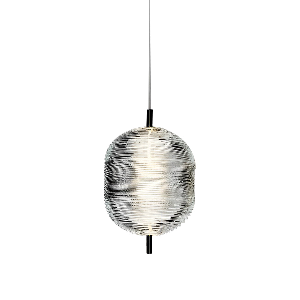 Nordic Black Iron LED Chandelier Pendant Light for Modern Living Room