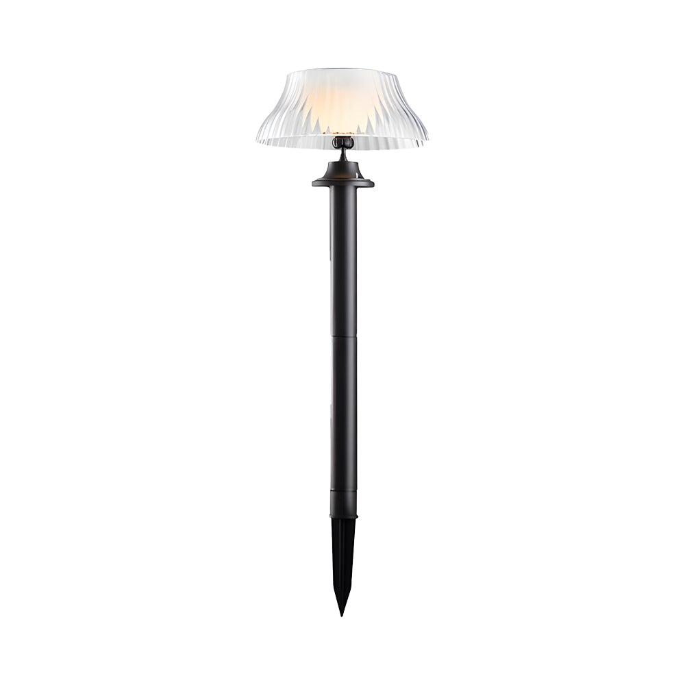 Vintage-Style Solar-Powered Waterproof Lawn Stake Light for Outdoor Use