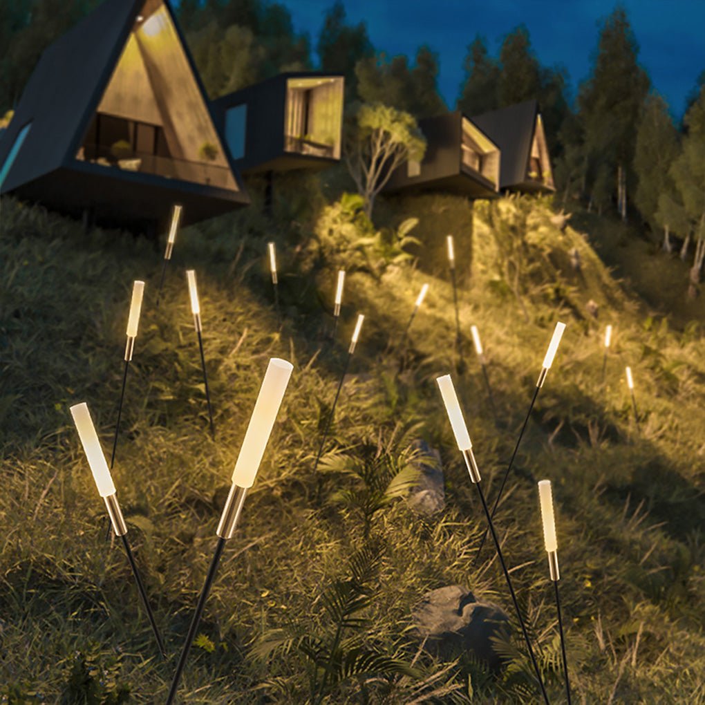 Metal Landscape Light Spikes - Outdoor LED Lawn Lighting for Gardens