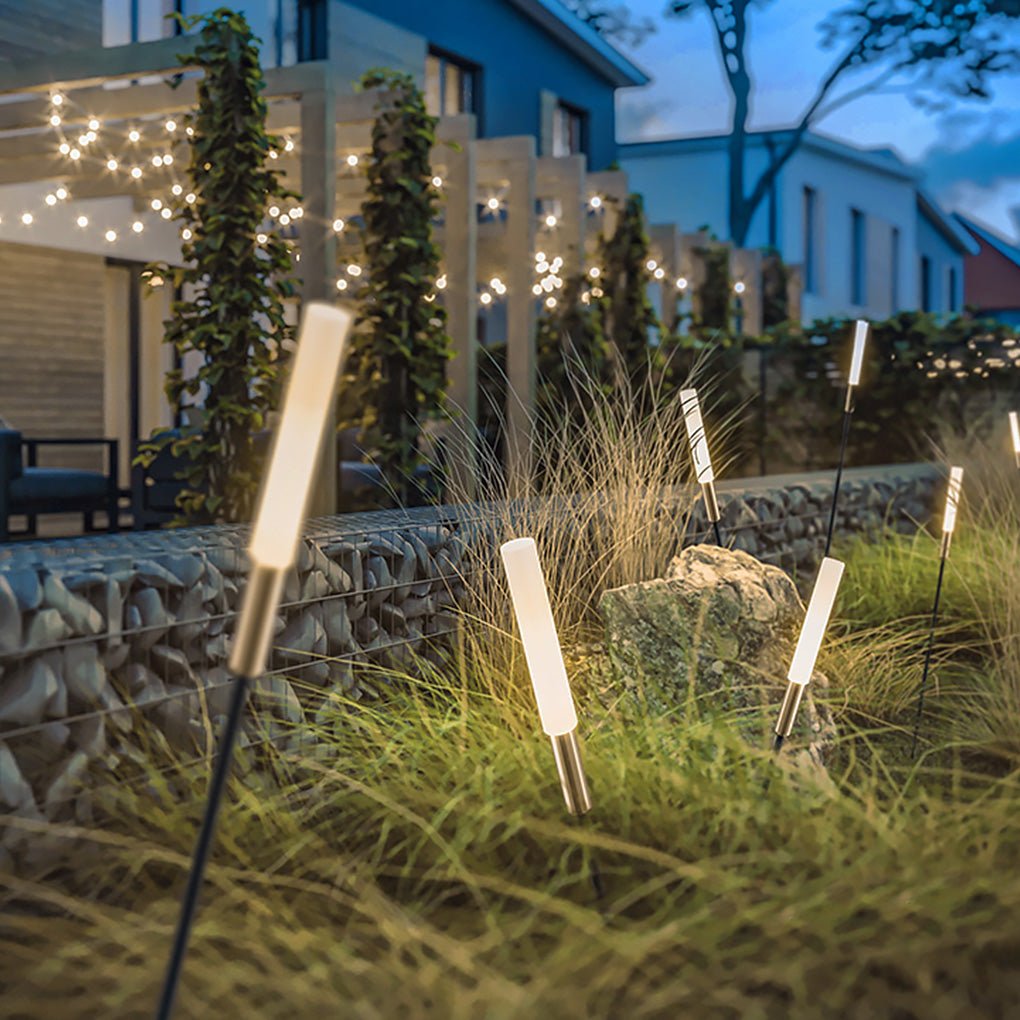 Metal Landscape Light Spikes - Outdoor LED Lawn Lighting for Gardens