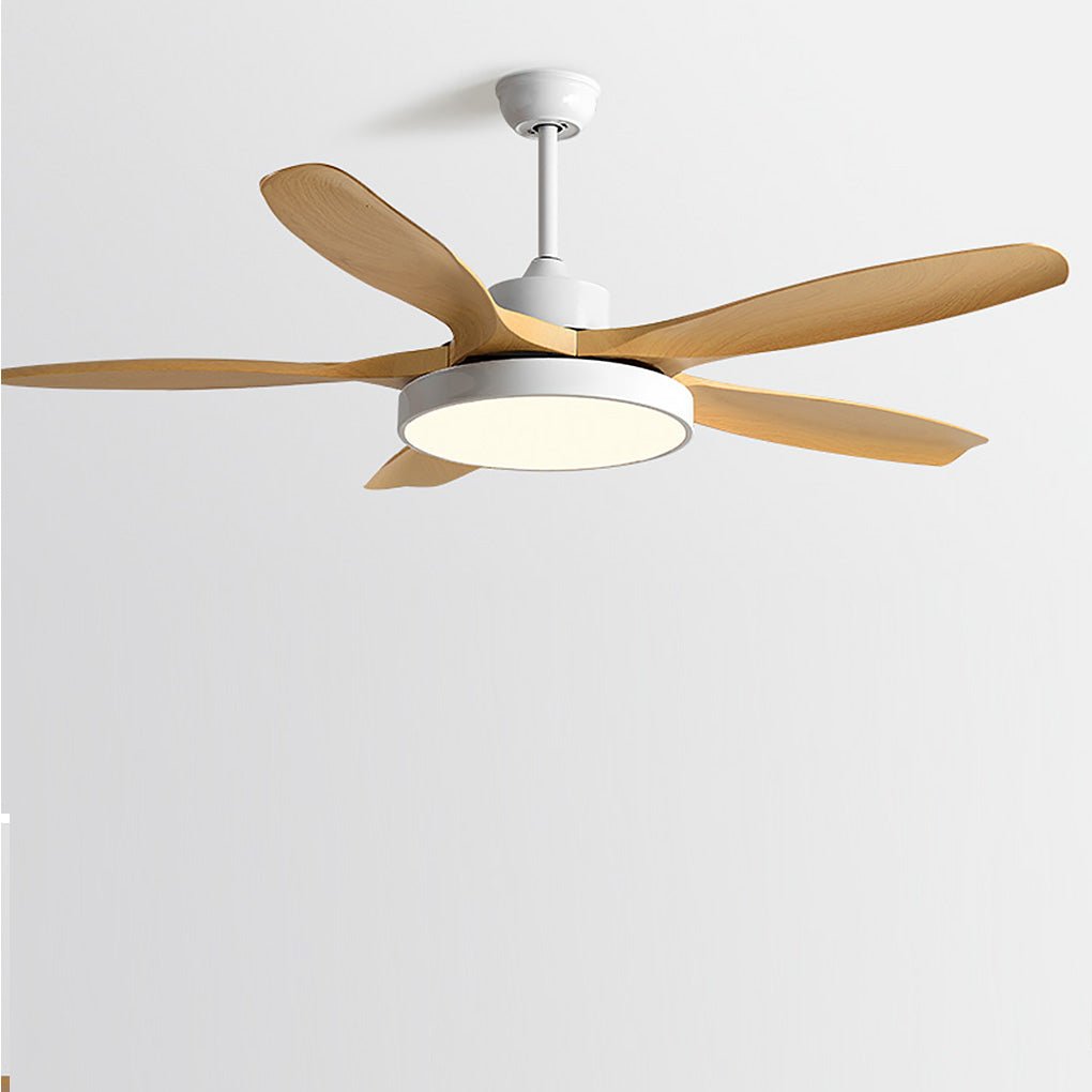 Stylish 60-Inch Nordic Ceiling Fan with Remote, Lights & Silent Inverter