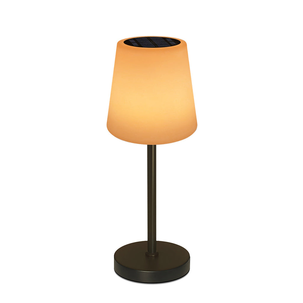 Elegant Waterproof Solar Desk Lamp with Remote Control for Outdoor Use