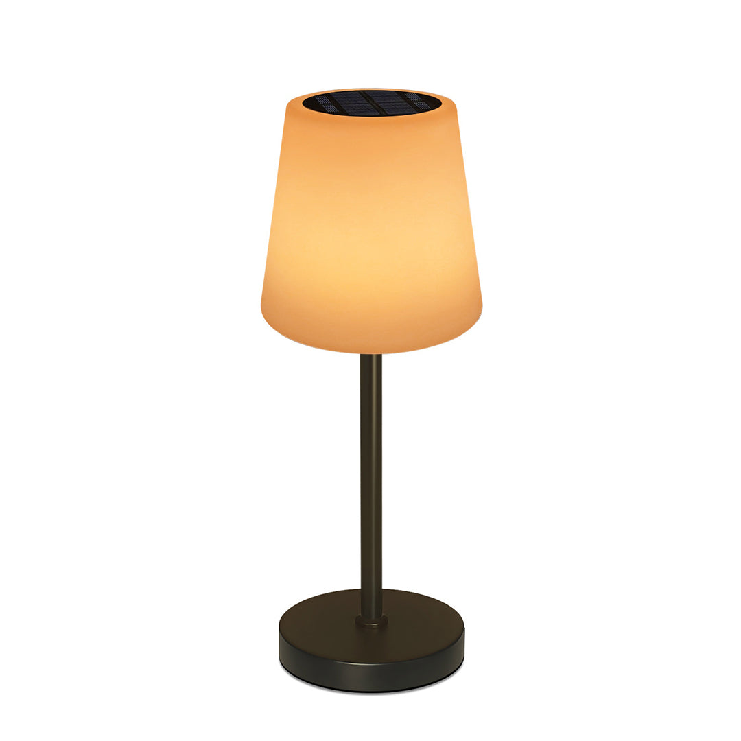Elegant Waterproof Solar Desk Lamp with Remote Control for Outdoor Use