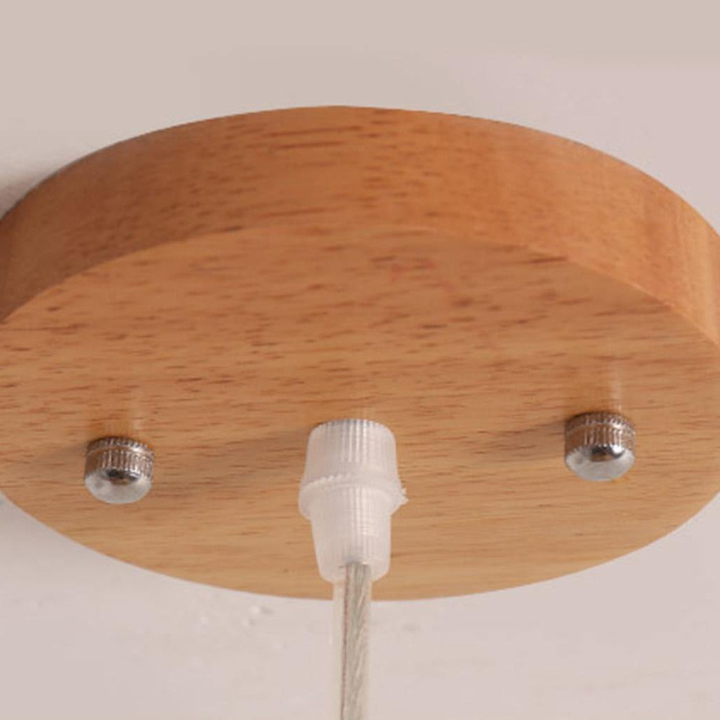 Rustic Bamboo Woven 3-Tier Pendant Light for Living Room Decor