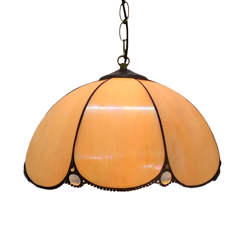 Colorful Handmade Baroque Glass Chandelier for Elegant Living Spaces