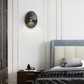 Modern Oval USB Rechargeable Motion Sensor Magnetic Wall Lamp for Bedroom