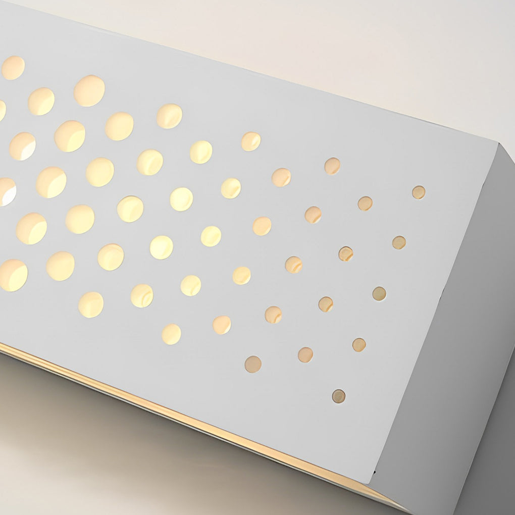 Sleek Rectangular LED Wall Lamp Fixture for Modern Living Room Decor