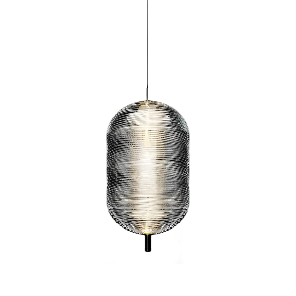 Nordic Black Iron LED Chandelier Pendant Light for Modern Living Room