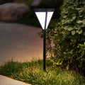 Elegant Waterproof 2.6W Solar LED Pathway Post Light for Outdoor Spaces