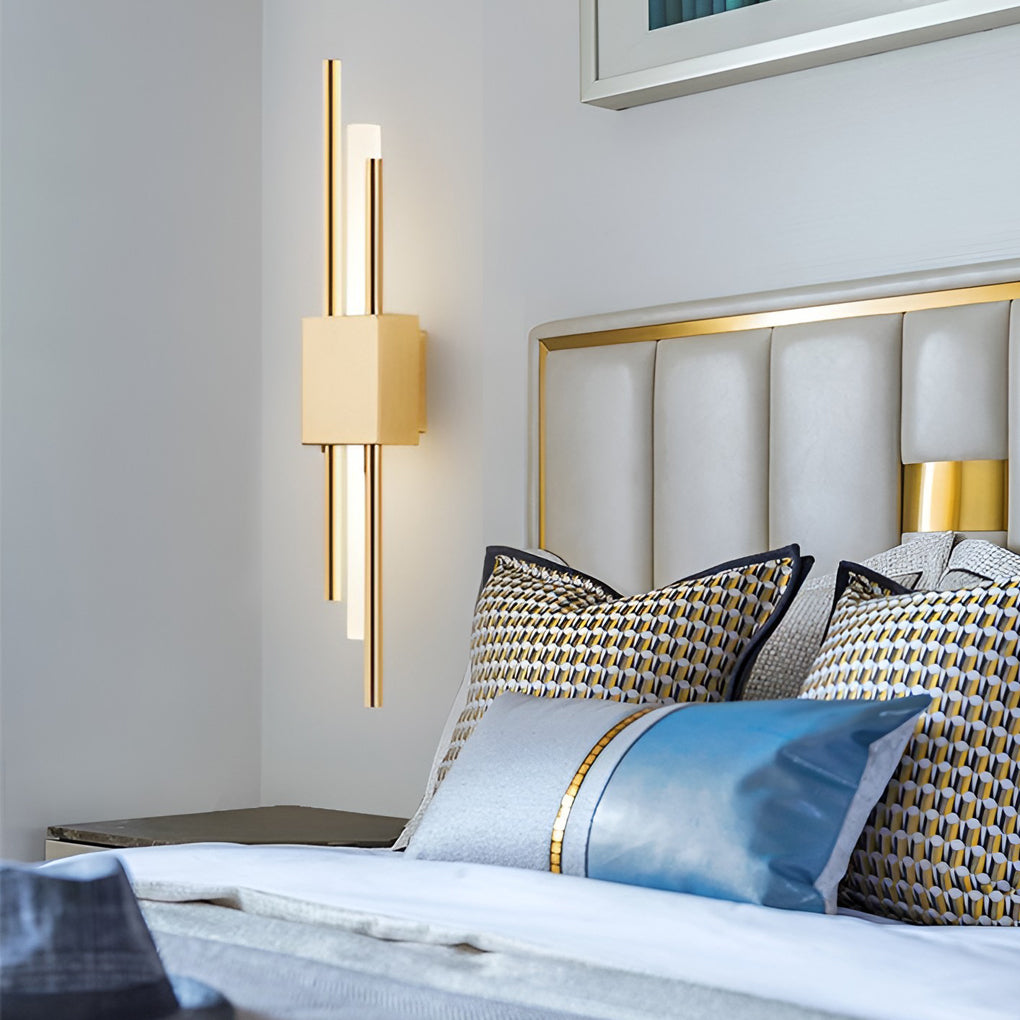 Modern Black LED Up and Down Wall Sconce Lighting for Living Room