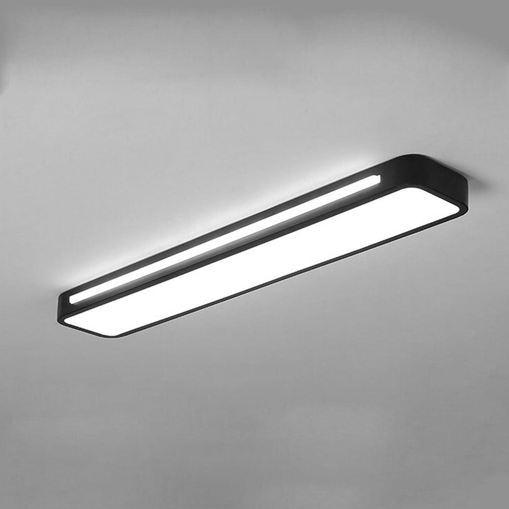 Nordic Minimalist White LED Flush Mount Ceiling Light for Modern Spaces