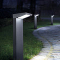 Modern Low Voltage Solar LED Bollard Light for Outdoor Landscaping
