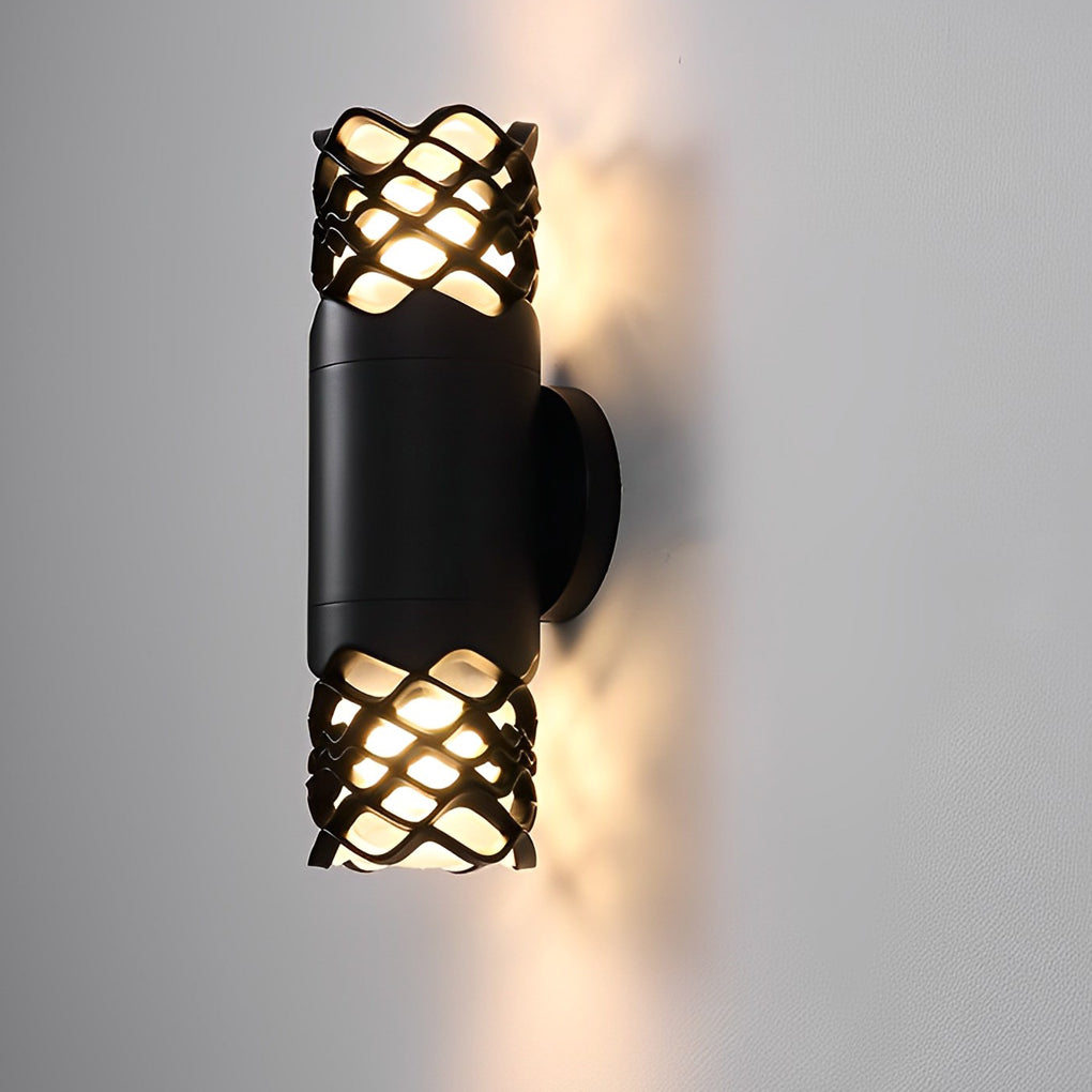 Modern Waterproof LED Wall Lamp with Creative Up and Down Lighting