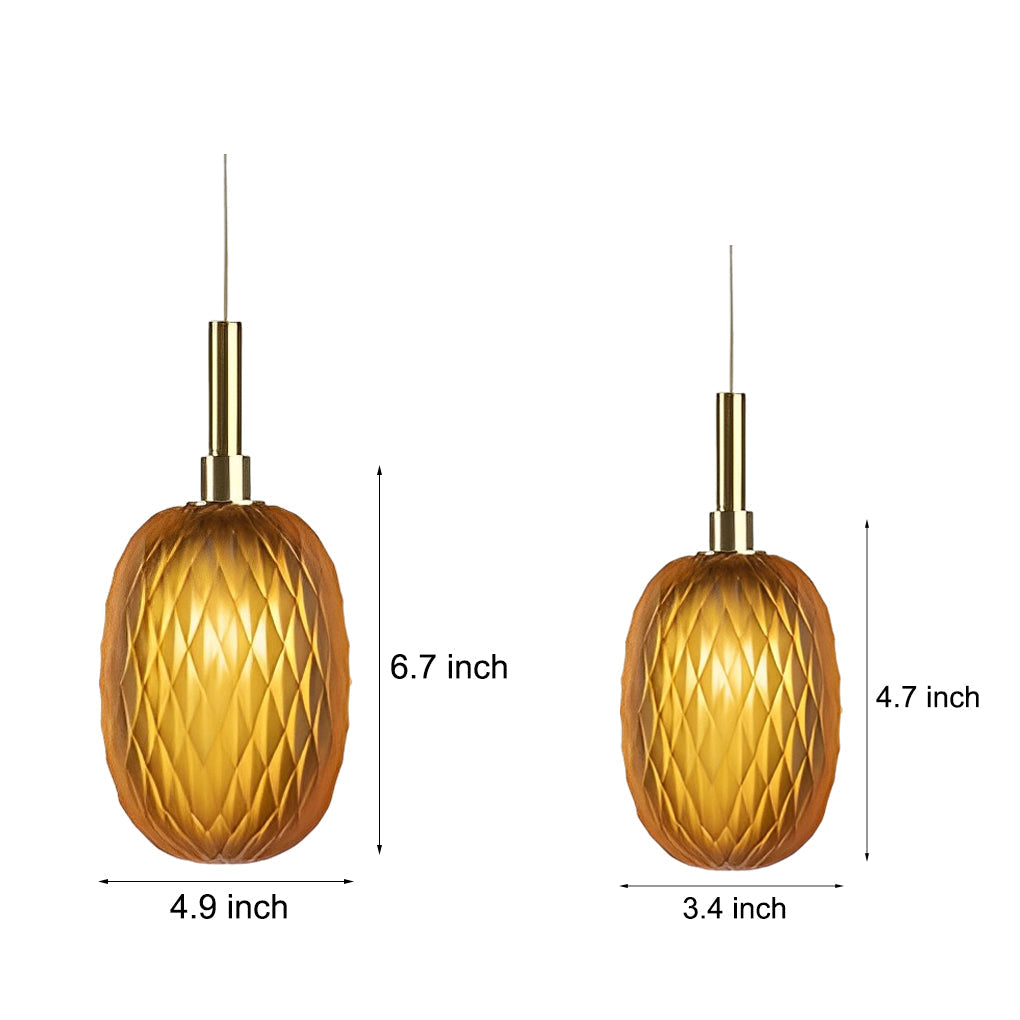 Elegant Small Iron and Glass Lantern Pendant Light for Modern Spaces