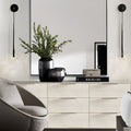 Nordic Crystal LED Wall Sconce Lamp for Modern Living Room Decor
