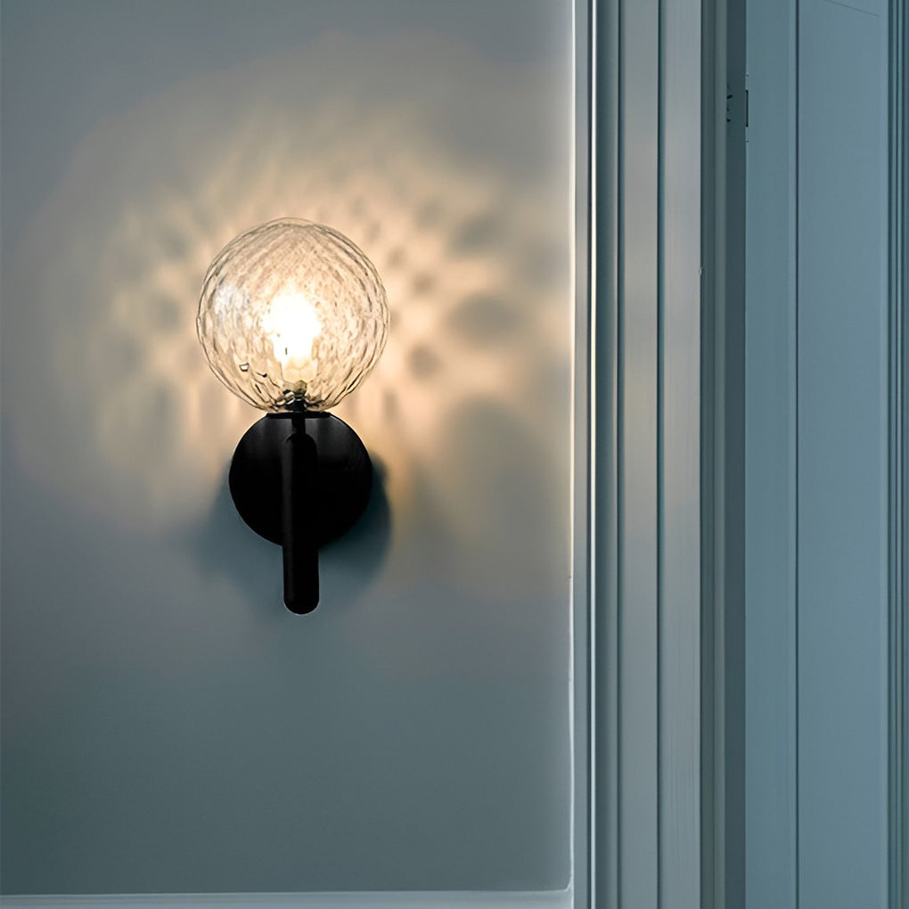 Nordic Glass Ball 5W LED Wall Sconce Light for Living Room & Bedroom