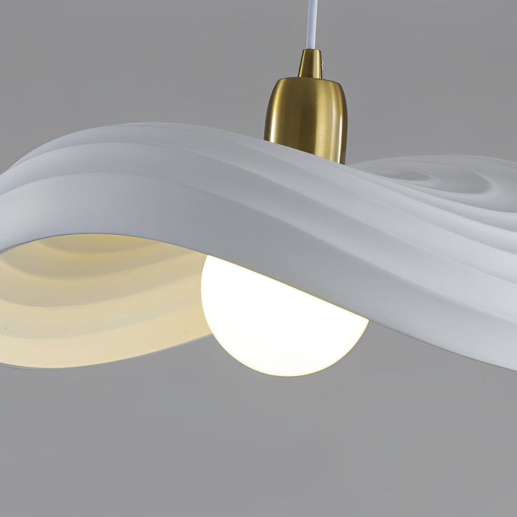 Wabi-Sabi Resin Art Nordic Chandelier Pendant Light for Dining Room