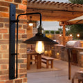 Black Retro Industrial Adjustable LED Wall Sconce Light for Living Room