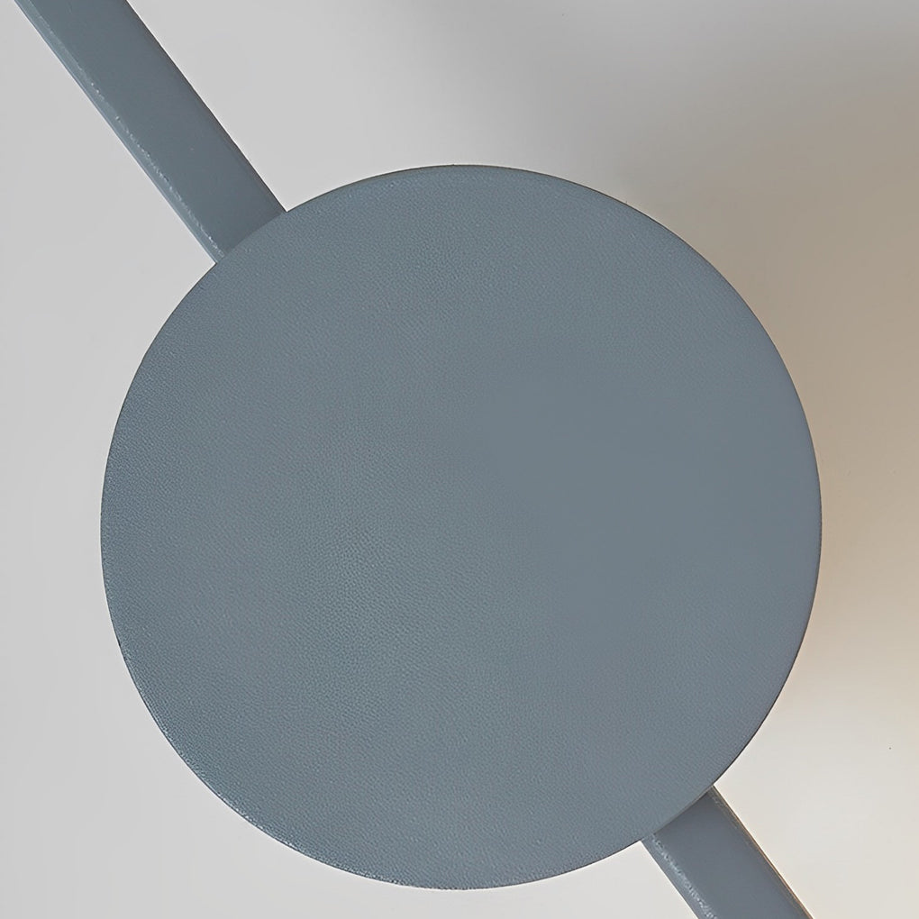 Modern Circular LED Wall Sconces - Creative Decorative Lighting for Living Room