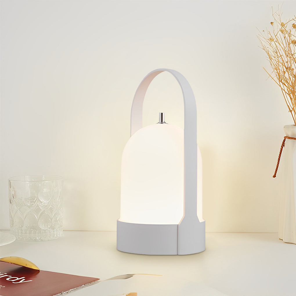 Stylish Portable LED Lantern Table Lamp for Indoor & Outdoor Use