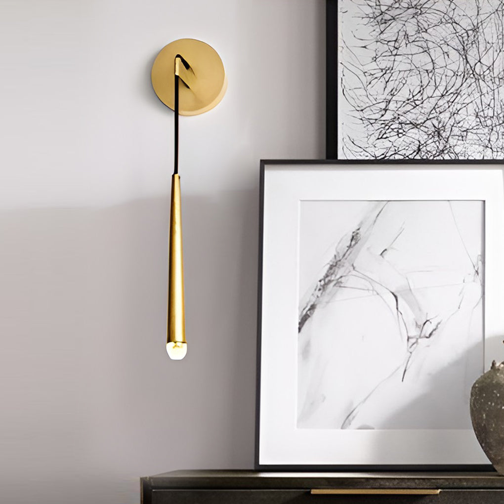 Nordic Crystal LED Wall Sconce Lamp for Modern Living Room Decor