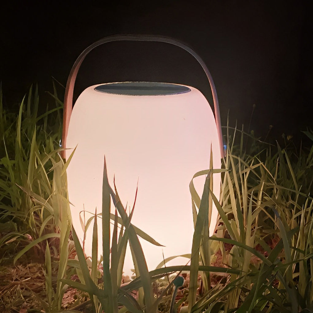 Elegant Portable Solar LED Lanterns for Outdoor Patio Garden Decor