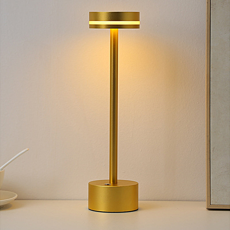 Stylish Portable Rechargeable Rod-Style LED Table Lamp for Home Decor