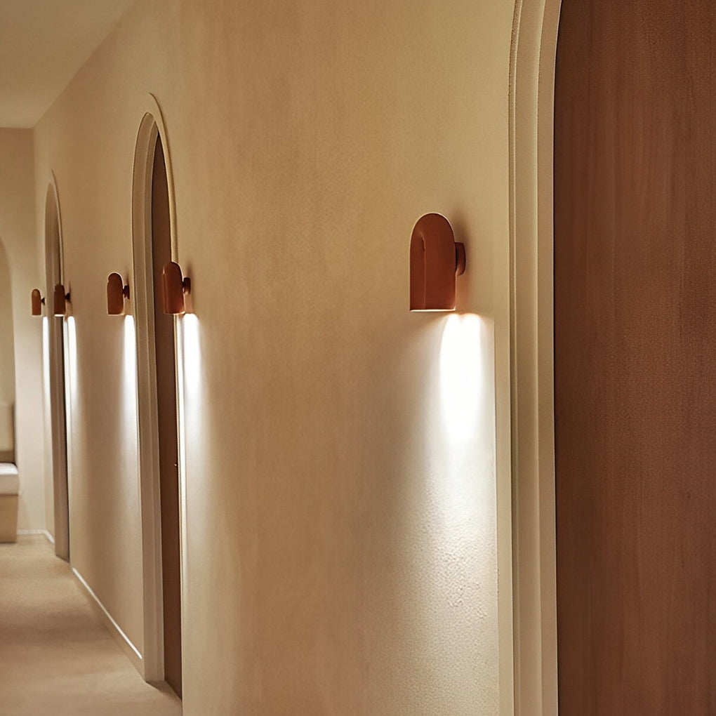 Modern Rotatable U-Shaped LED Wall Sconce Lamp for Nordic Living Room