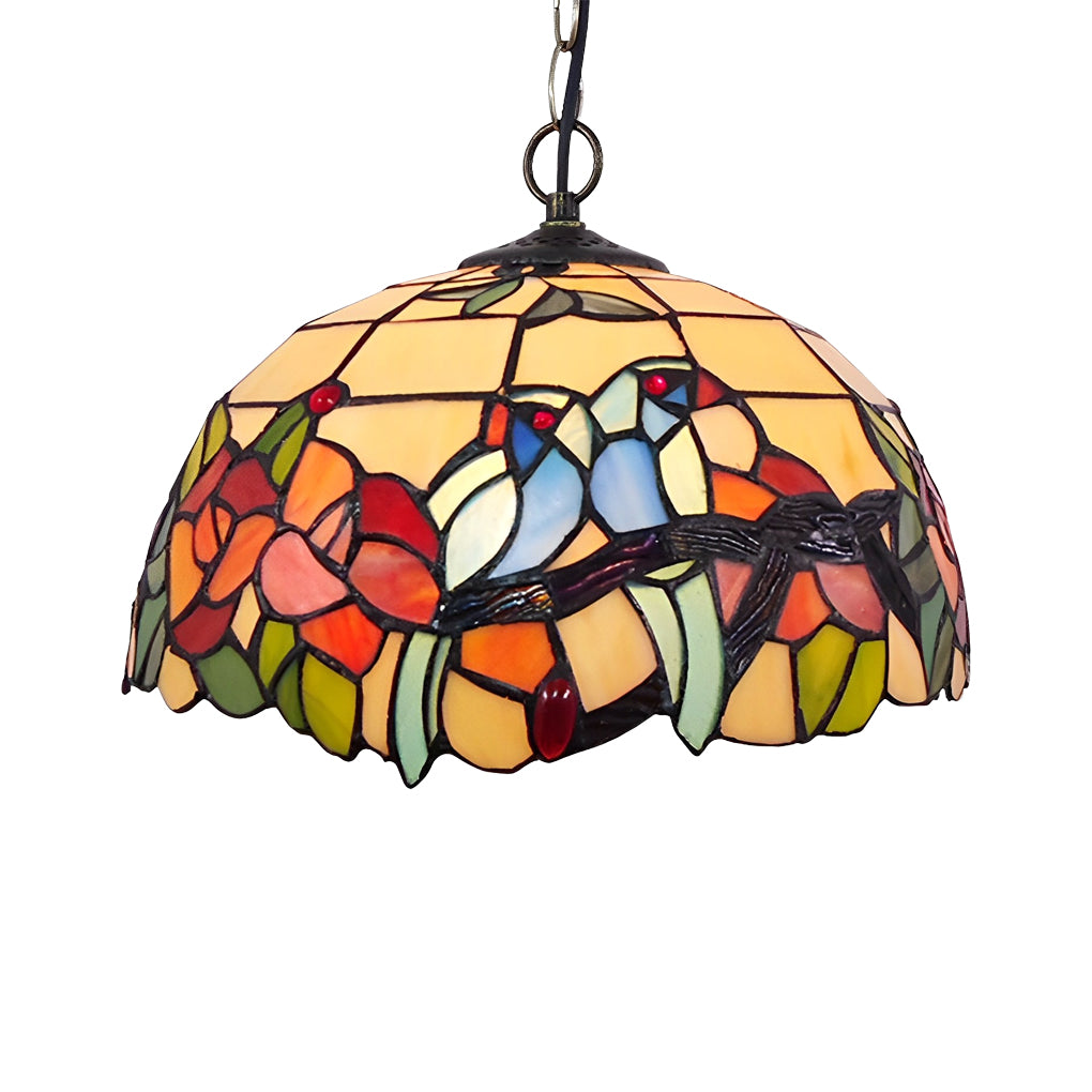 Colorful Handmade Baroque Glass Chandelier for Elegant Living Spaces