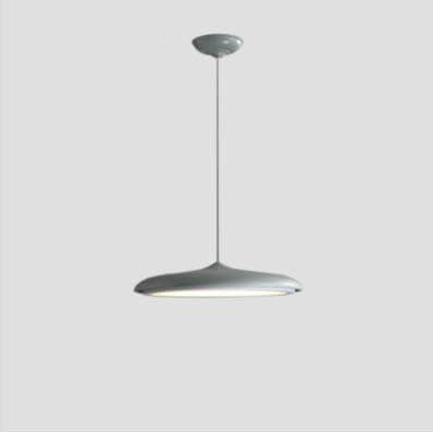 Nordic Style Metal LED Pendant Light in Colorful Macaron Design for Modern Spaces