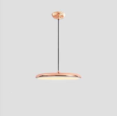 Nordic Style Metal LED Pendant Light in Colorful Macaron Design for Modern Spaces