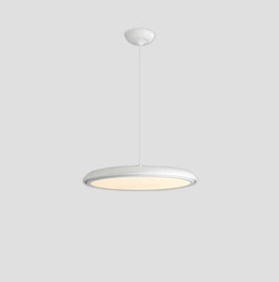 Nordic Style Metal LED Pendant Light in Colorful Macaron Design for Modern Spaces
