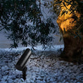 Sleek Black Waterproof LED Outdoor Spotlights for Garden Pathway Lighting