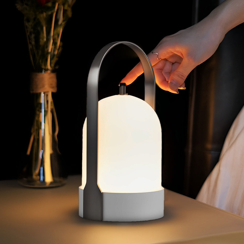 Stylish Portable LED Lantern Table Lamp for Indoor & Outdoor Use